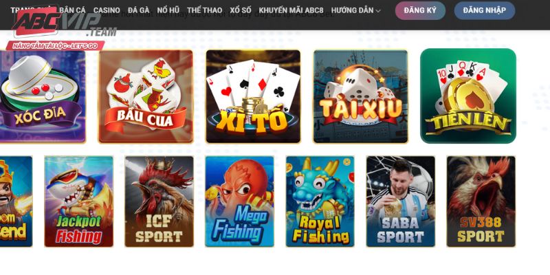 Sử dụng ứng dụng hỗ trợ riêng link vào ABC8