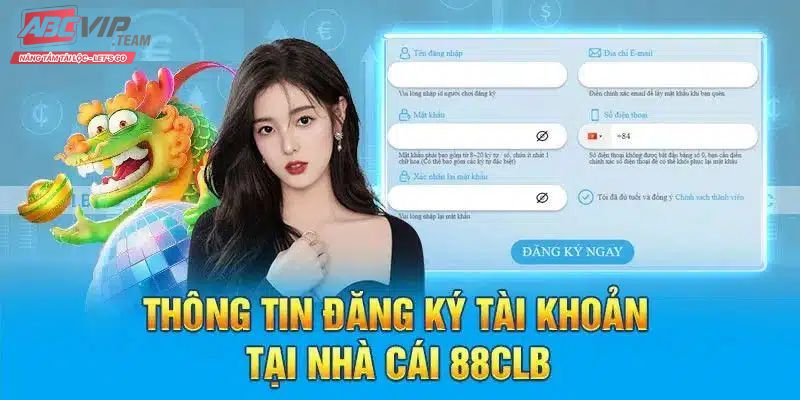Điều kiện thực hiện đăng ký 88CLB thành công